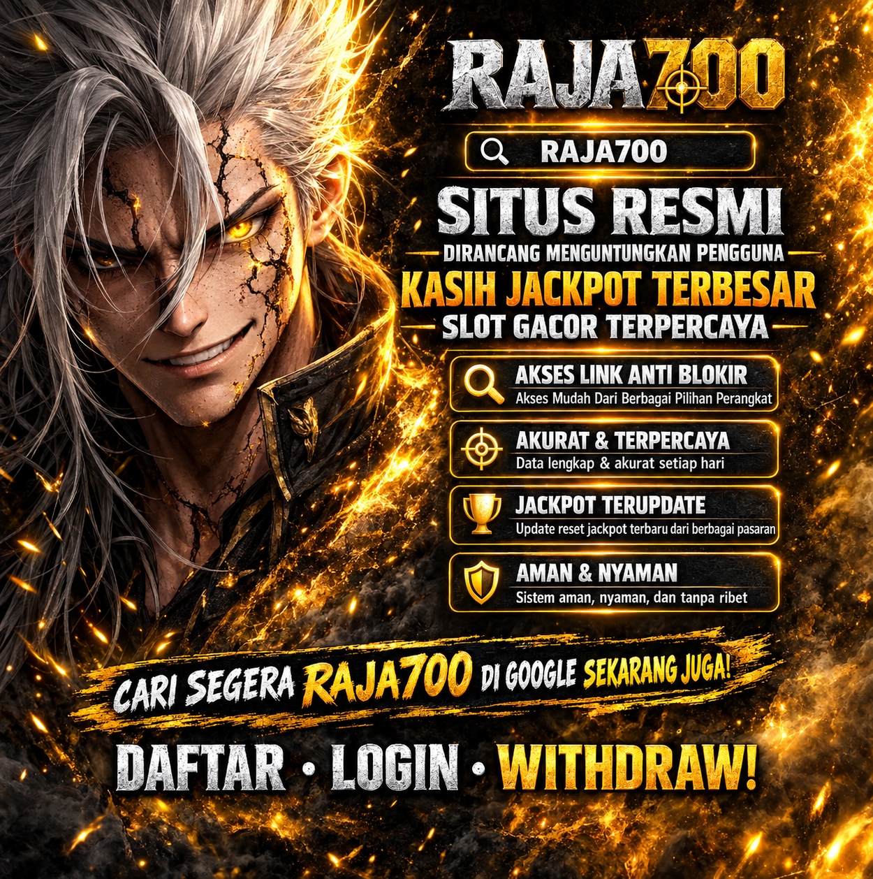 RAJA700: Situs Link Game Online Gampang Menang Login Akses Digital Terbaru